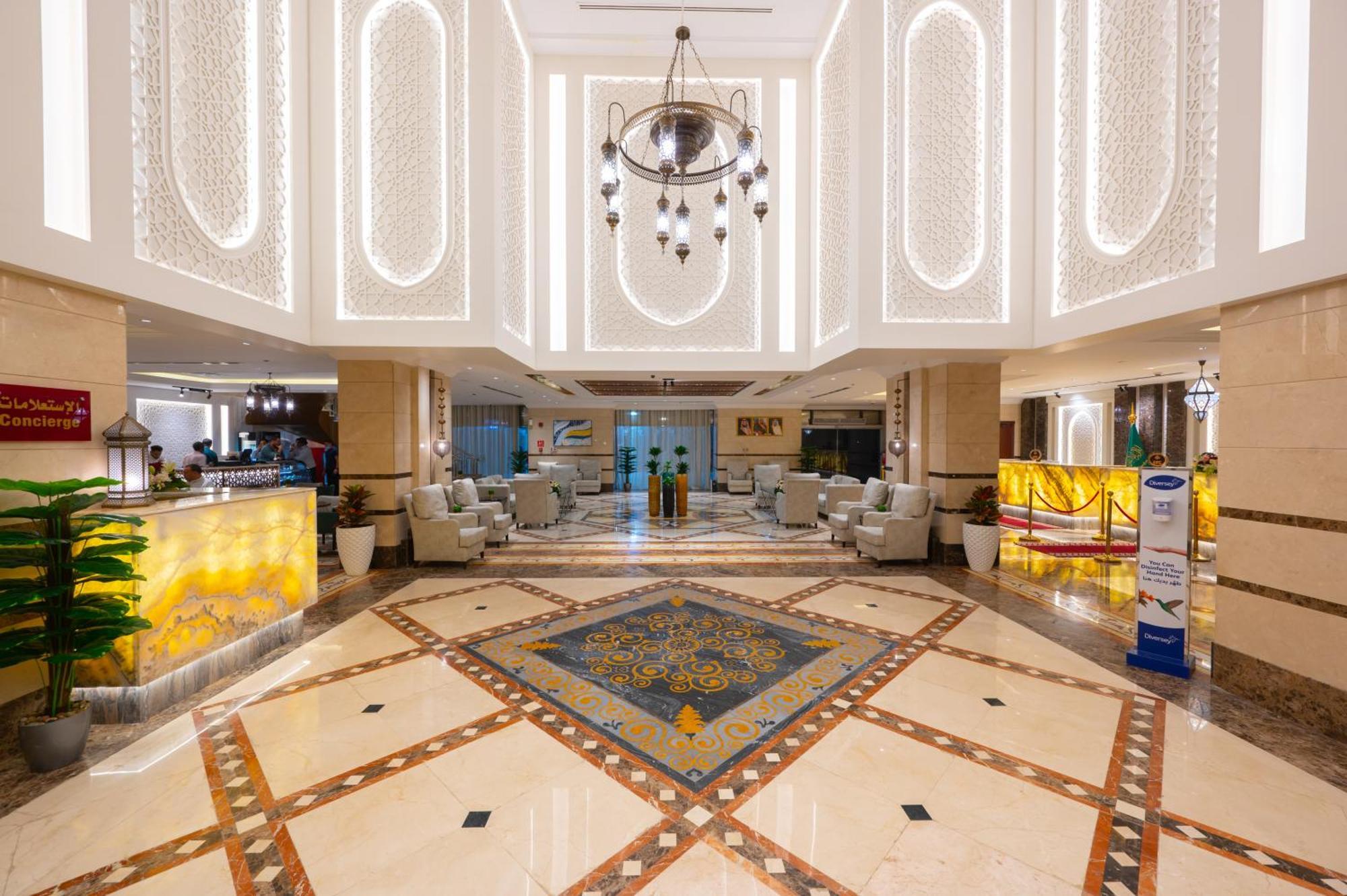 Отель Shaza Regency Plaza Al Madinah Медина Экстерьер фото Lobby